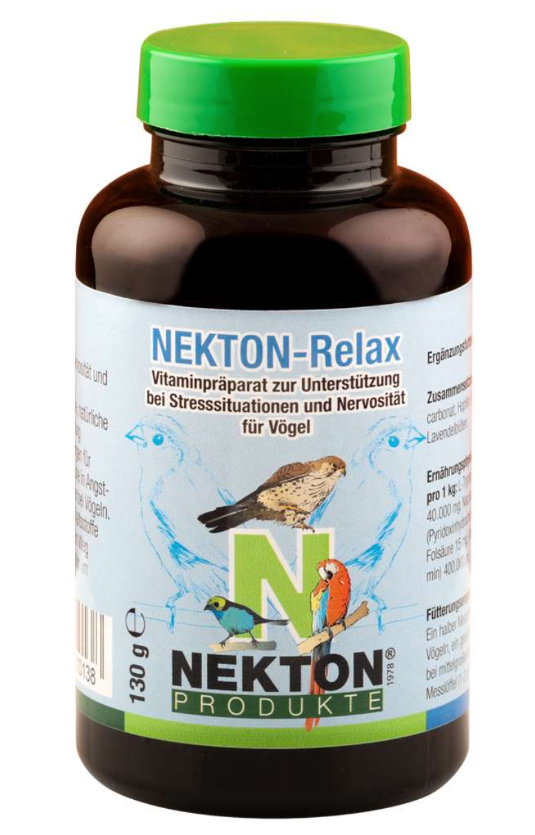 NEKTON-Relax Zur Unterstützung bei Stresssituationen und Nervosität für Vögel